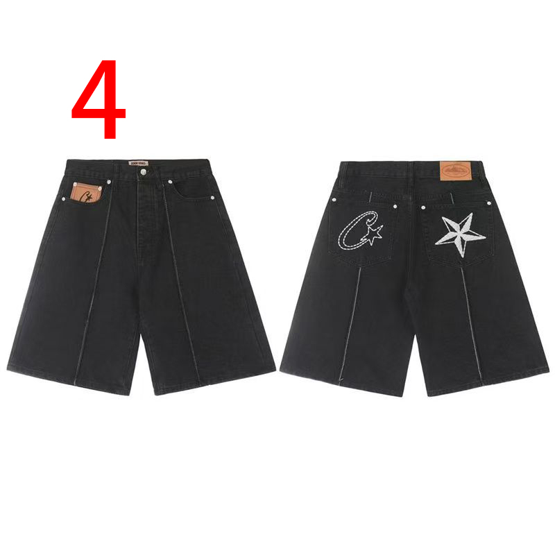 גינס קצר קורטיז Corteiz C-Star Denim Shorts, תמונה 1
